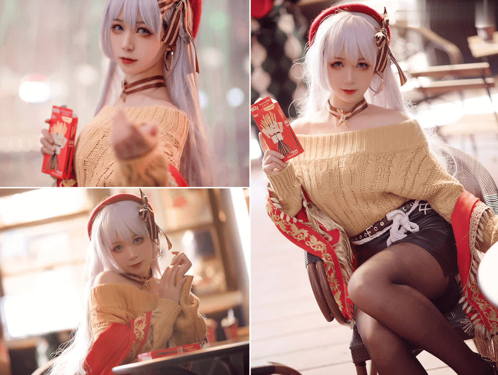 【樱落酱w(樱落Selena)】Cosplay作品合集与高清图集资源下载