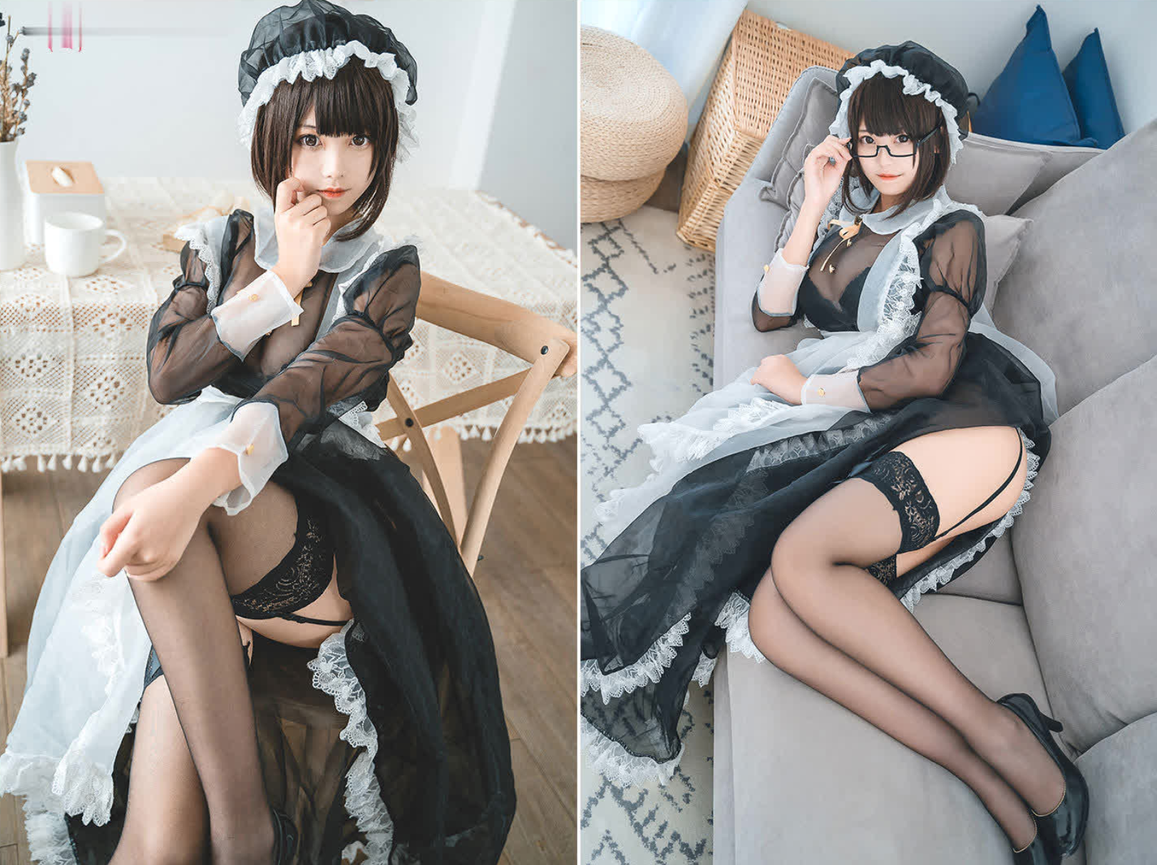 【蜜汁猫裘】性感美女写真照片资源下载
