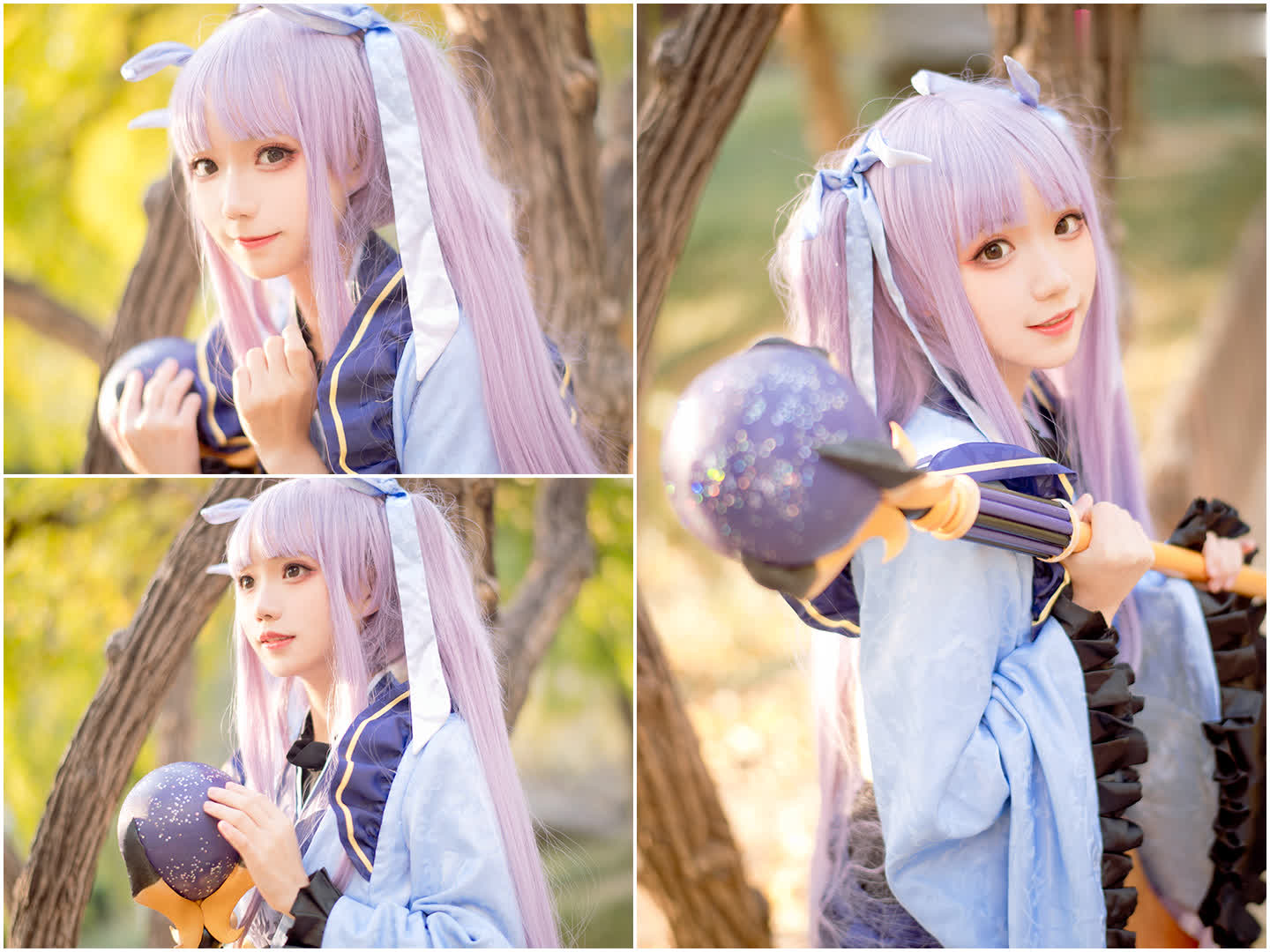【花柒Hana】“雪中精灵”清纯美女写真照片资源下载
