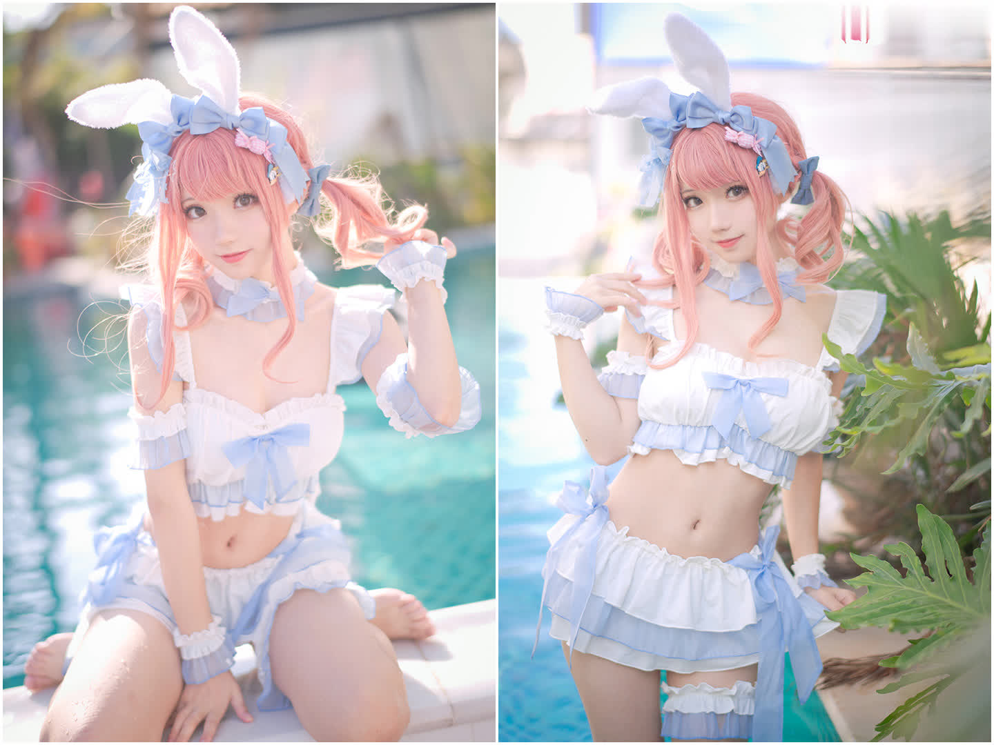【花柒Hana】“雪中精灵”清纯美女写真照片资源下载