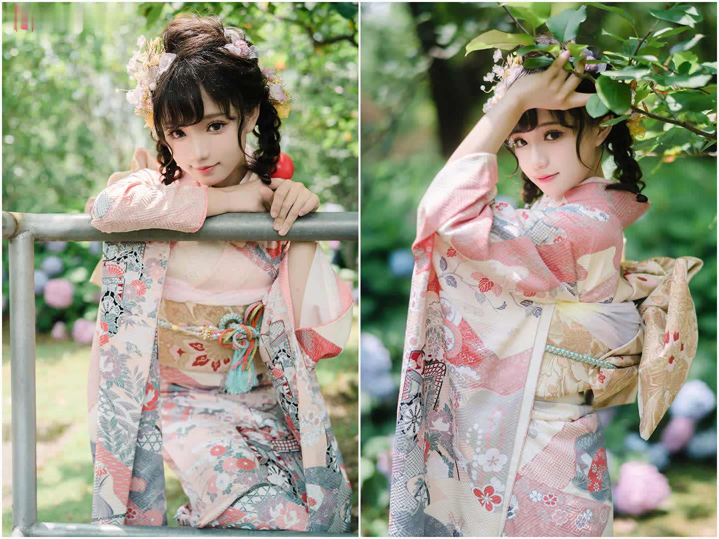 【花柒Hana】“雪中精灵”清纯美女写真照片资源下载