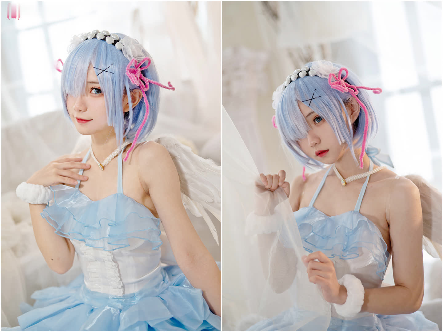 【花柒Hana】“雪中精灵”清纯美女写真照片资源下载