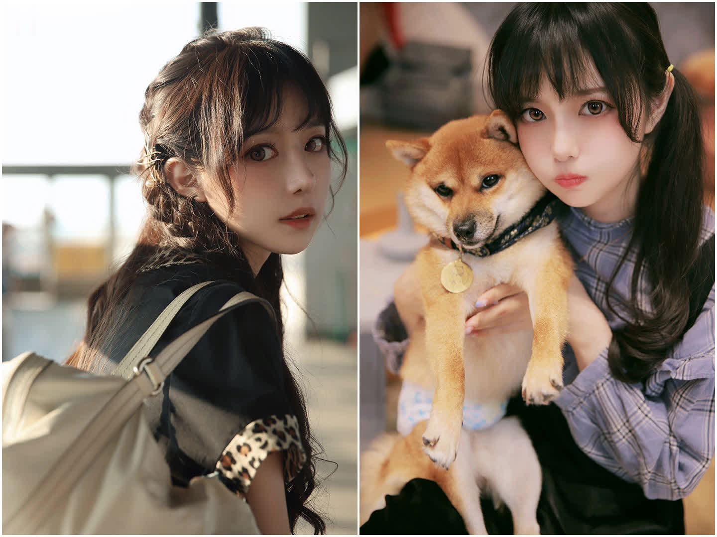 【Shika小鹿鹿】清新文艺美女模特写真照片资源下载