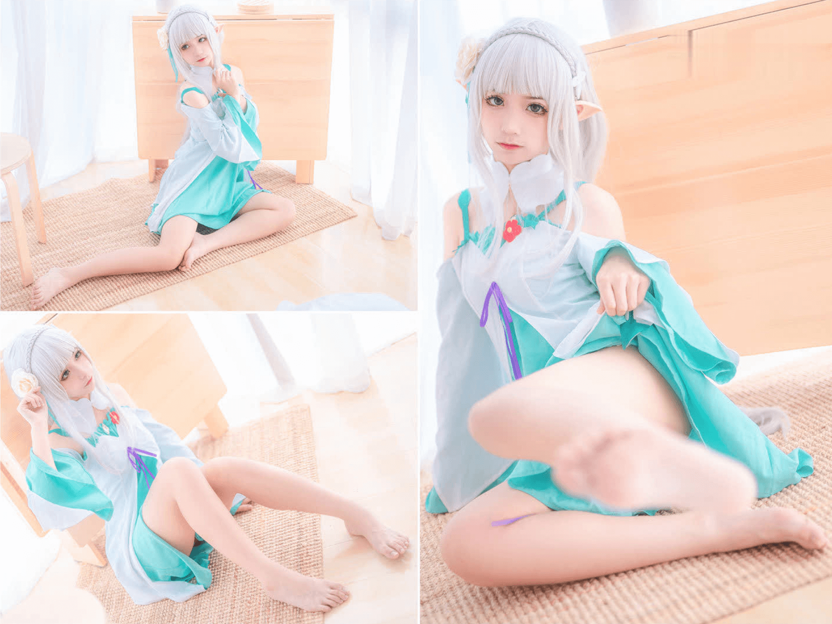 【蠢沫沫】Cosplay写真图片资源合集下载