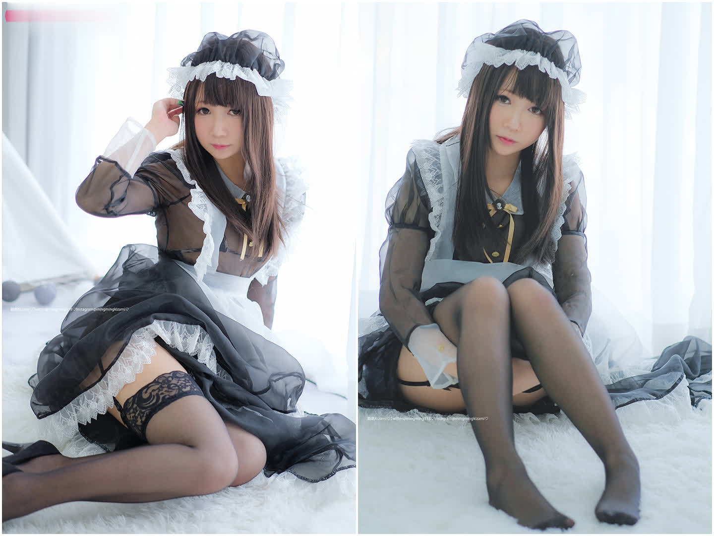 【铭铭Kizami】萝莉风甜美少女写真照片资源下载