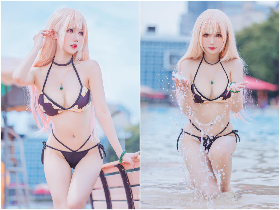 【仙女月(泽月)】甜美少女Coser写真照片资源下载