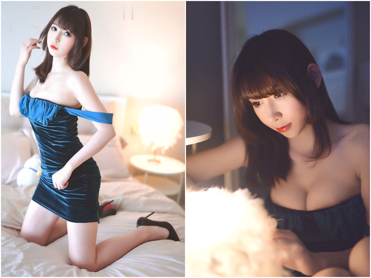 【黑米粥(小酥酱)】高挑美女主播写真照片资源下载