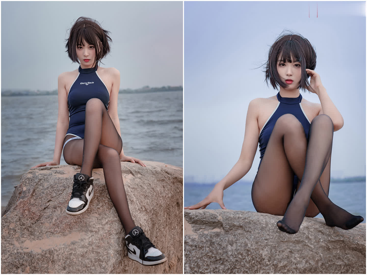 【轩萧学姐】美女主播学姐范写真照片资源下载
