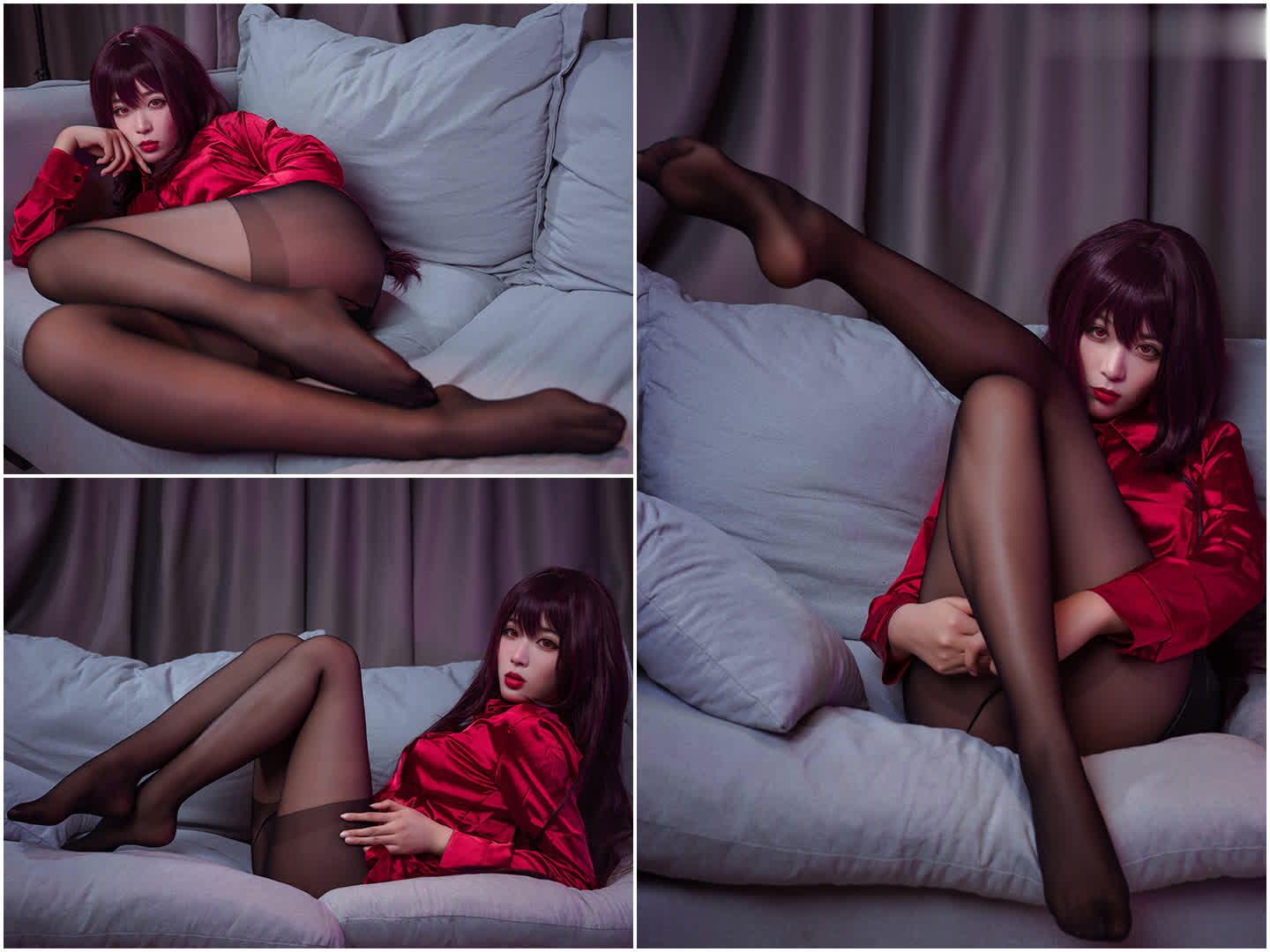【轩萧学姐】美女主播学姐范写真照片资源下载