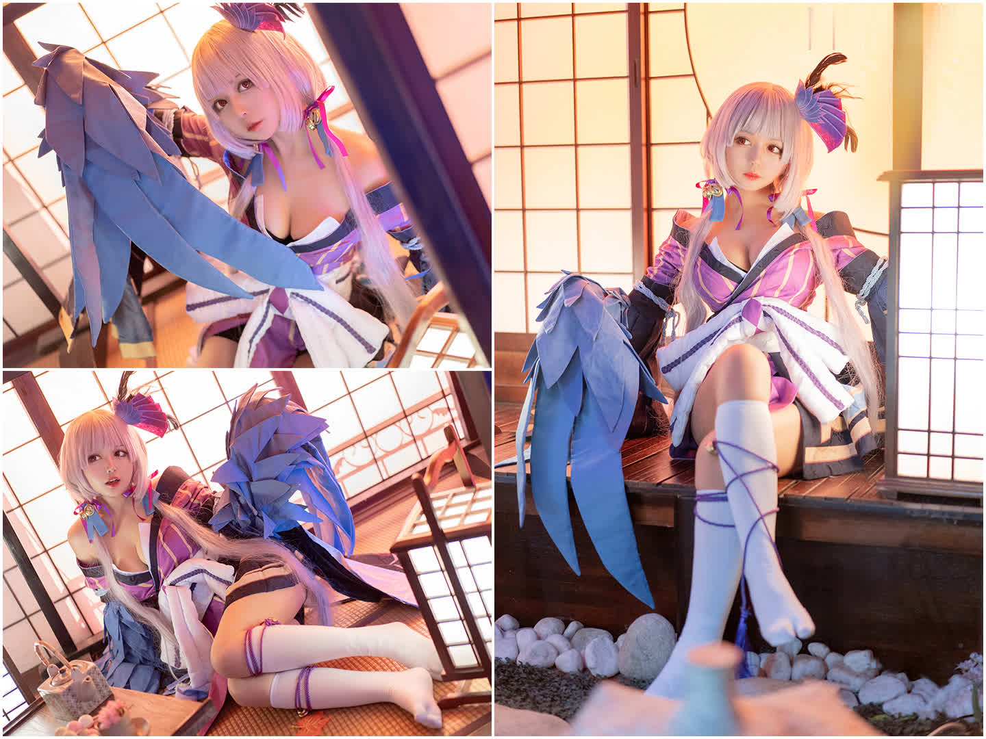 【黑猫猫OvO】Coser美女写真照片资源下载
