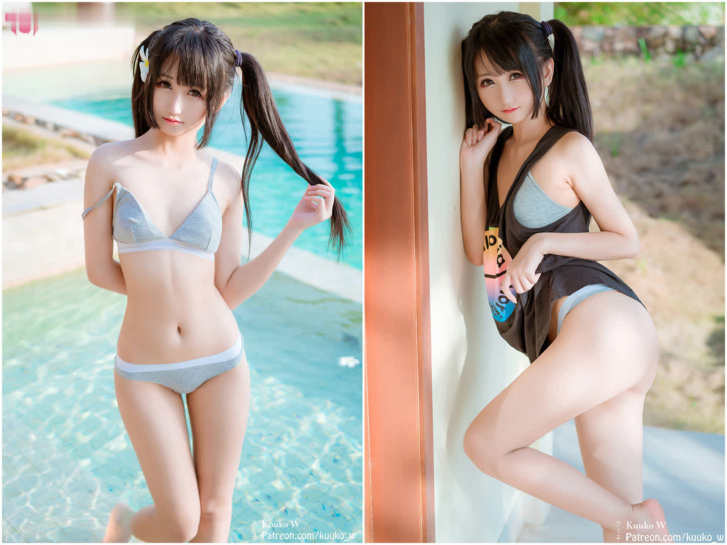 【Kuuko W】越南萌妹美女Coser写真照片资源下载