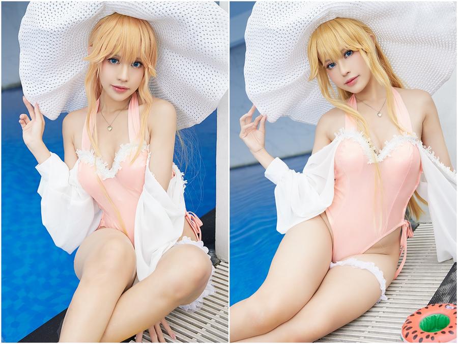 【PingPing】越南混血美女Coser写真照片资源下载