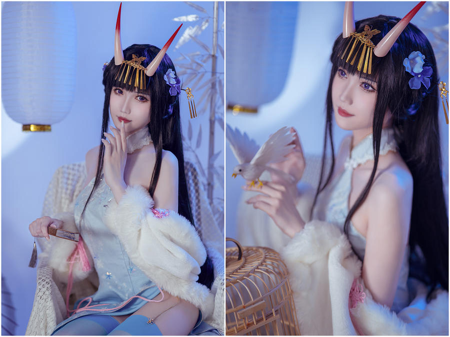 【花兮_honoka】美女动漫博主写真照片资源下载