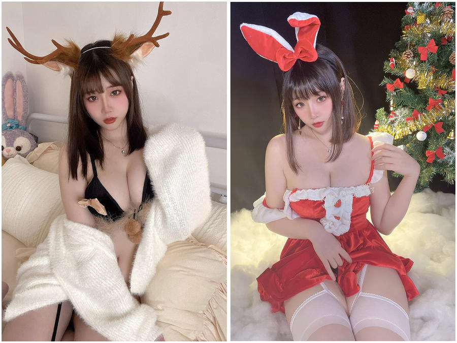 【是一只废喵了】美女网红写真照片资源下载