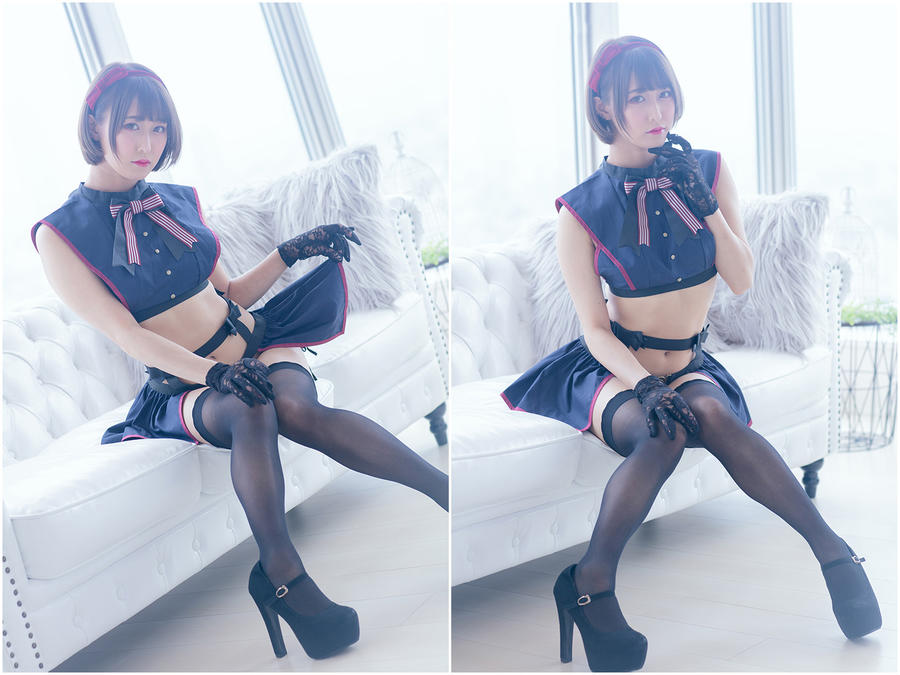 【月城委員会】日系猫耳风美女写真照片资源下载